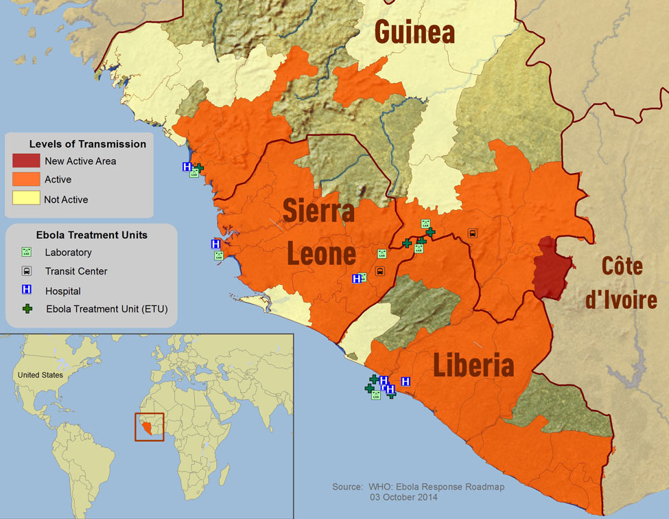 west-africa-distribution-map